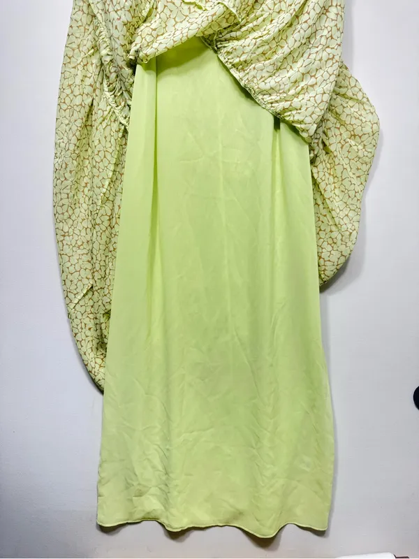 Joie Bondi maxi Pure silk drapes dress nwt size medium - Image 6