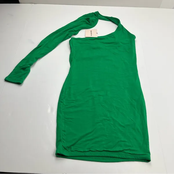 Superdown Revolve Alessandra Mini‎ Dress Kelly Green Womens Small Bodycon NEW - Image 3