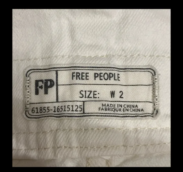 Free People Off white/ cream Crossback Skirtall - size medium (W2) - Image 5