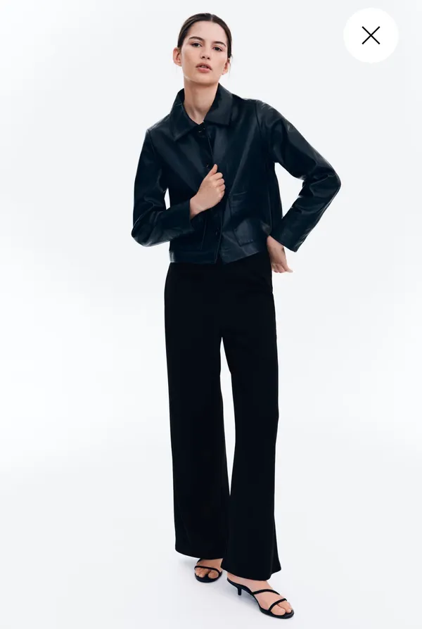H&M jersey pants straight leg - Image 2