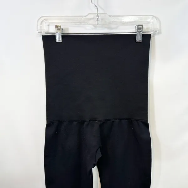 Tummy Control Shapewear Leggings Black‎ High Waisted Small Medium 1666 - Image 6