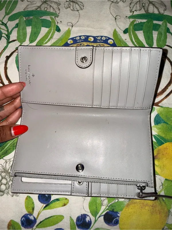 Kate Spade New York pebbled leather wallet - Image 6
