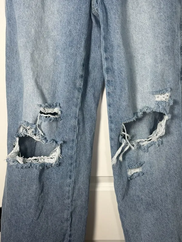 PacSun Low Rise Baggy Ripped Denim Jeans - Image 5