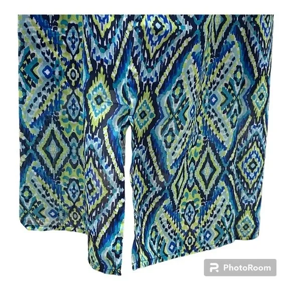 Colleen Lopez Off the Shoulder Print Dress Size Medium NWOT - Image 5