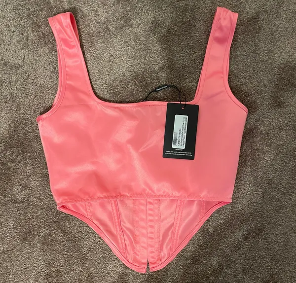 Pretty Little Thing Pink Vest - Image 2
