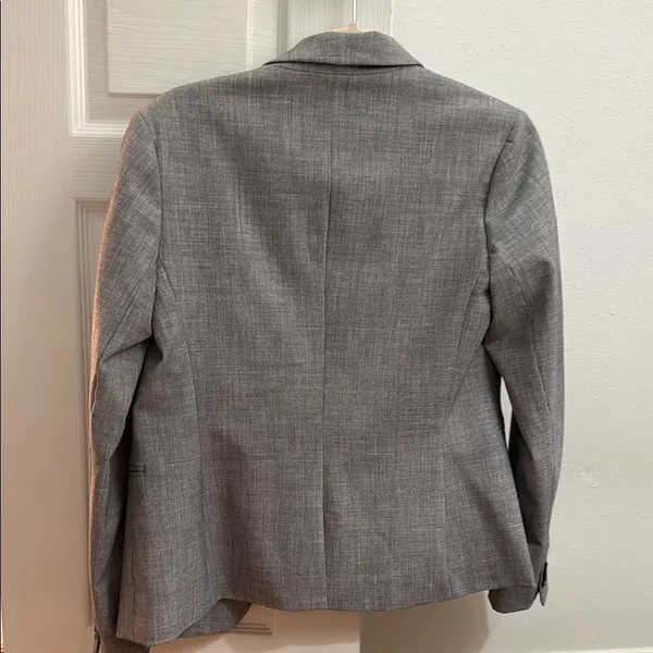 Banana Republic Gray novelty Sport Coat Modern Fit size 4 - Image 3