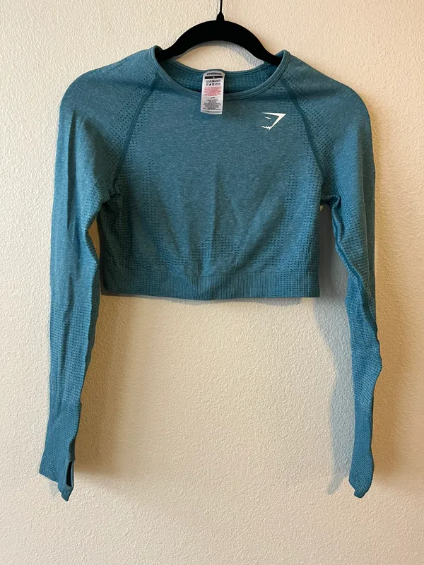 Gymshark Vital Seamless 2.0 Long Sleeve Crop - Image 2