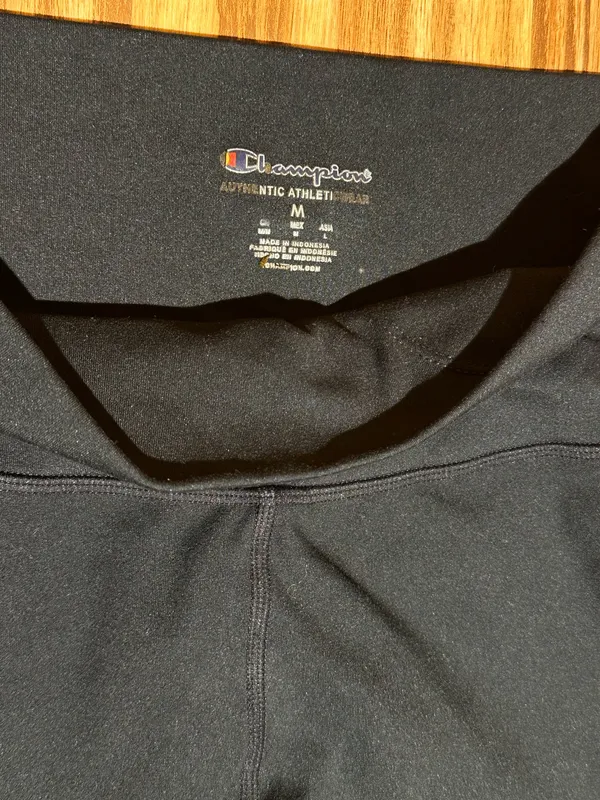 Champion Black Leggings - Image 3