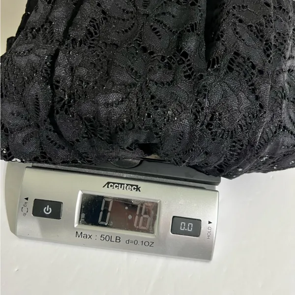 Cosmic Aura Black Lace Corset Midi Dress Size S | Gothic Dark Academia - Image 9