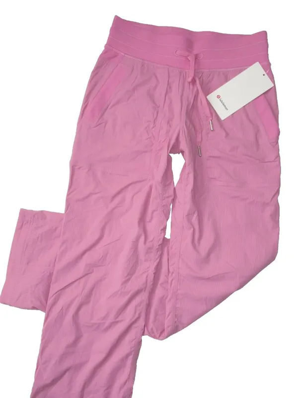 NWT Lululemon Dance Studio Mid-Rise Pant *Regular in Pink Frosting Track Pants 4 - Image 2