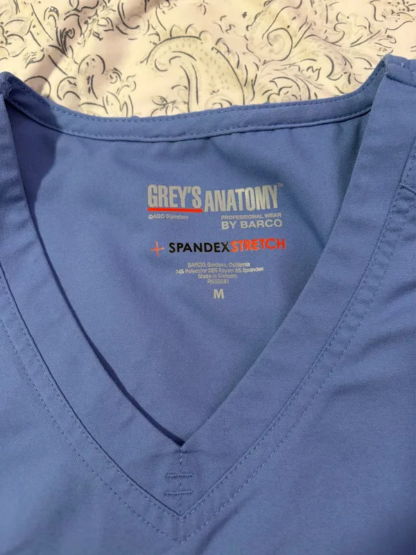 Grey's Anatomy Scrub Set Ceil Blue - Image 3