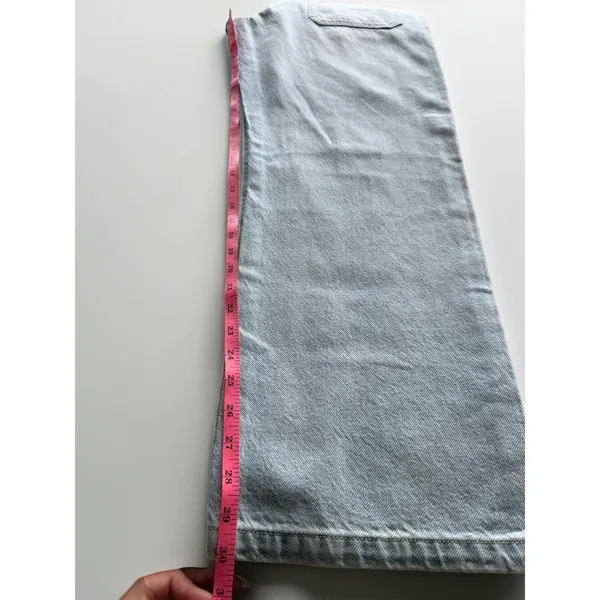 PacSun x The Met Museum American Wing Light Wash Wide Leg Jeans Size 32 NWT - Image 8