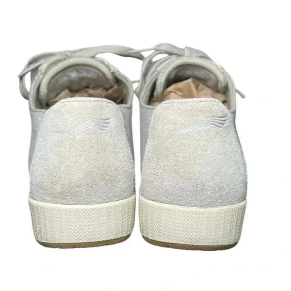 Dansko Olisa Women 8.5 Lace Up Canvas Beige Sneakers Casual Minimalist Walking‎ - Image 2