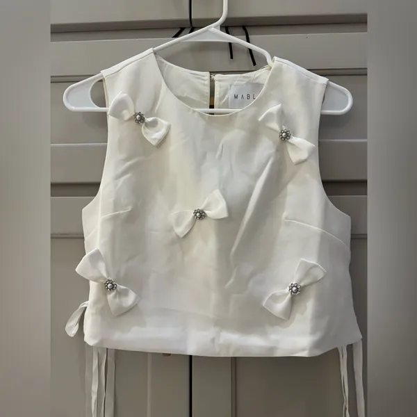 Mable set size small, NWT White - Image 2