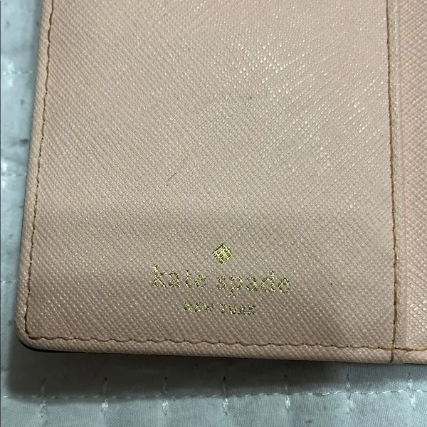 Kate Spade Tan/ light pink Wallet - Image 4