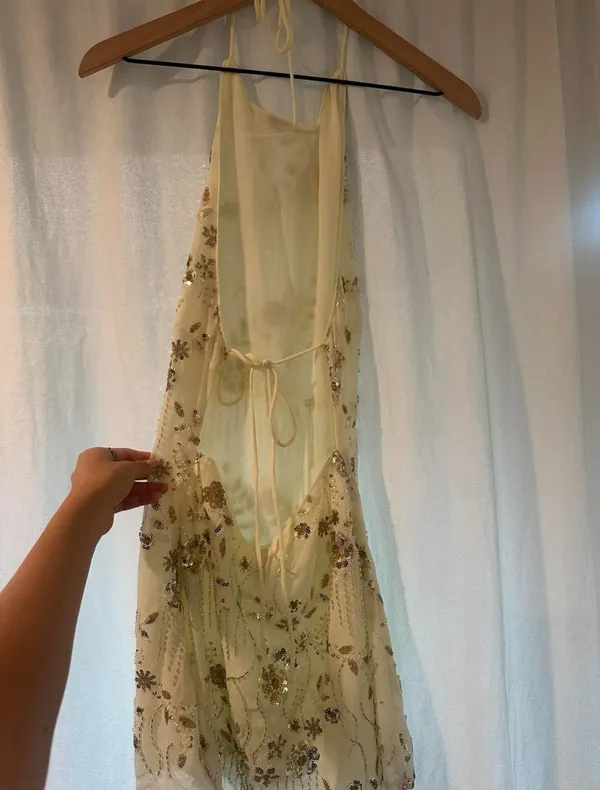 Peppermayo Leo Beaded Mini Dress - Image 4