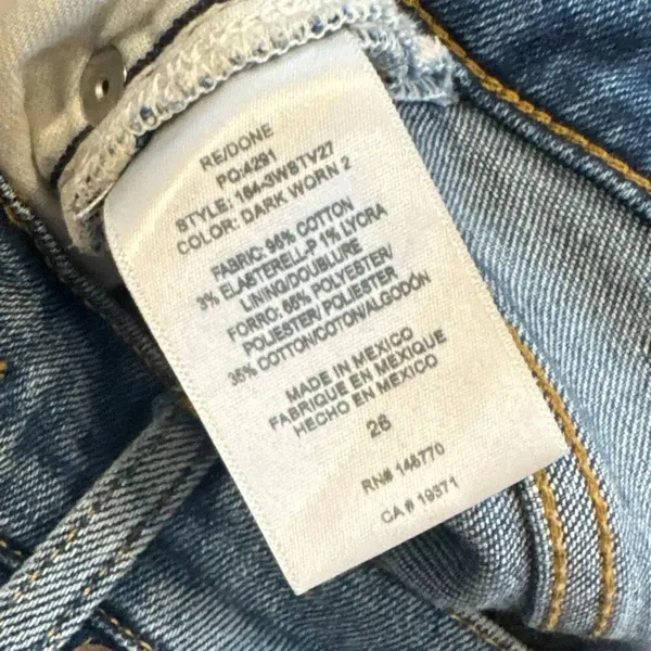 Re/done jeans size 26 - Image 3
