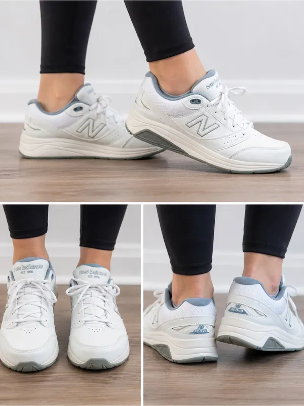 New Balance 928 V3 Walking Shoes White Blue Women’s Size 6.5 WW928WB3 - Image 2