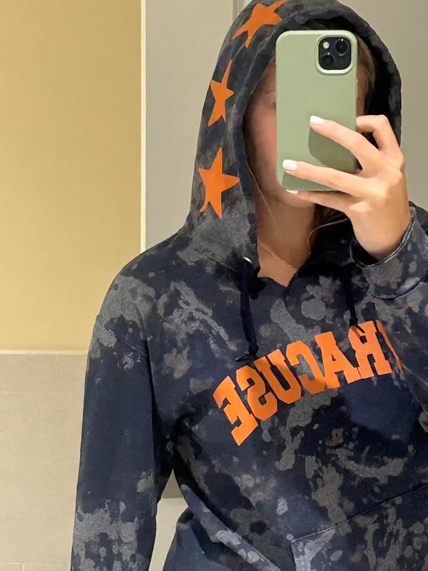 Vintage Syracuse hoodie Blue - Image 3