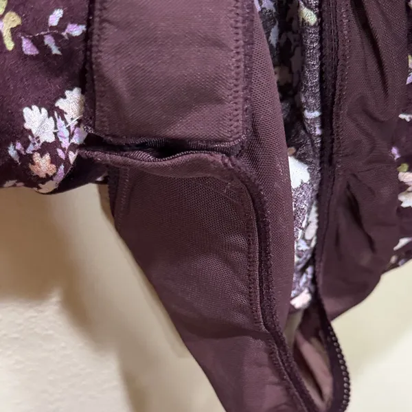 New Intimately Free People Take It Away XL Burgundy Floral Lace Bodysuit - Image 10