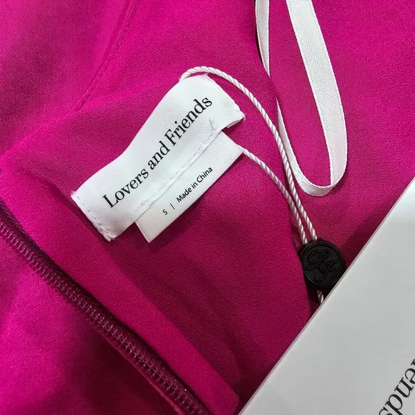 Lovers and Friends Hayes Mini Dress in Magenta Pink Small - Image 13
