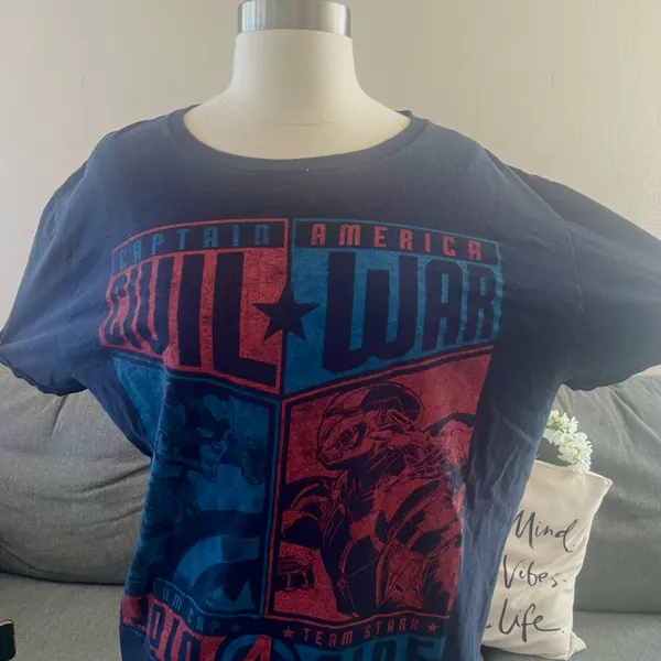 Marvel Captain America Civil War T-Shirt - Image 2