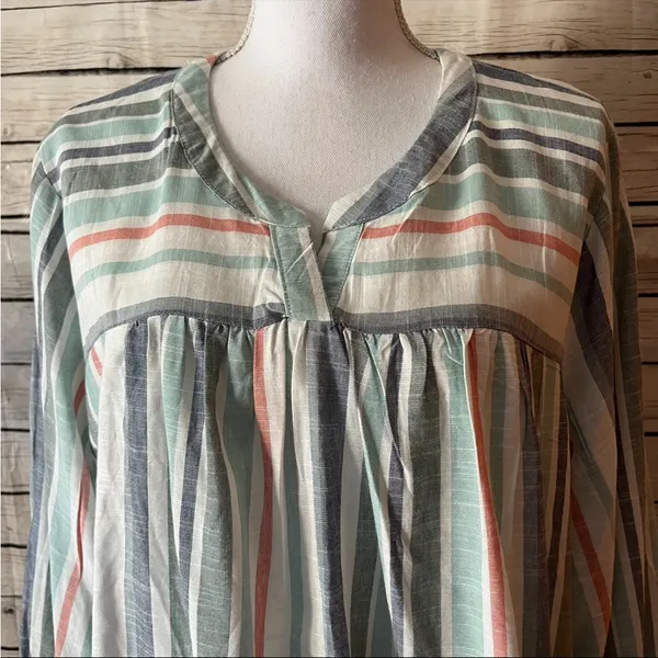 Knox Rose Multicolor Striped Blouse - Image 4