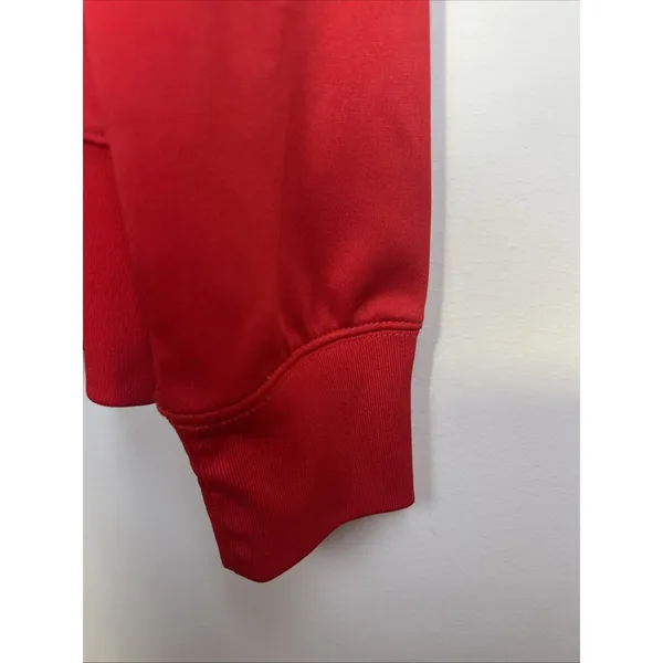 Nike The Athletic Dept Women's Large Red Full Zip Track Jacket White Piping - Image 7