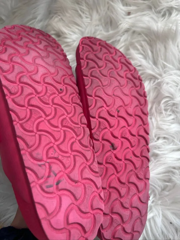BIRKENSTOCK Arizona Pink Slides Sandals Womens Size 8 - Image 3