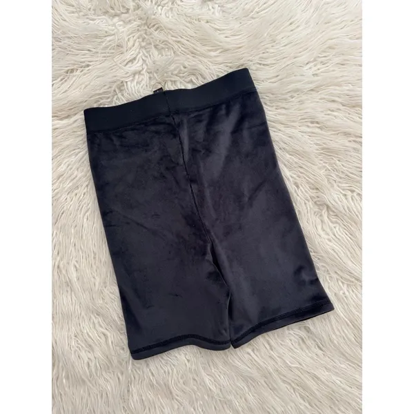 Skims High Waist Velour Short Onyx Size Small - Image 7