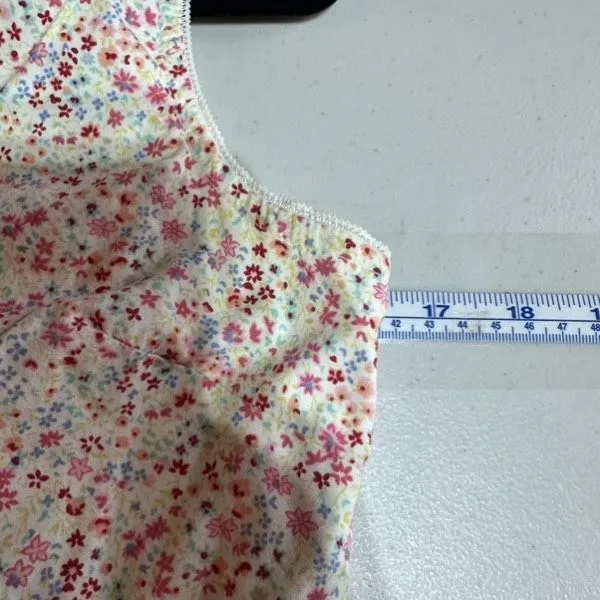 Vintage Y2K‎ Old Navy Ditzy Floral Micro Floral Shift Dress Coquette Size 1 XS - Image 14