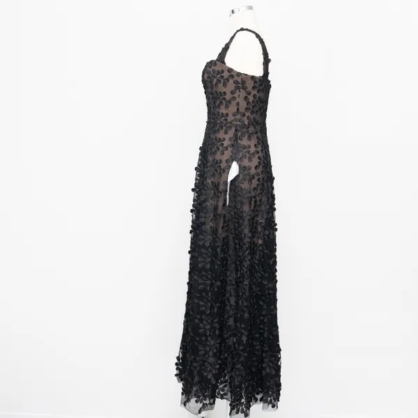 Dress The‎ Population - Anabel Gown Black Nude Medium - Image 6