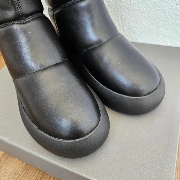 Vagabond Aylin Puffer Tall Boots Black Leather Women's Size 8 Sold Out‎ UO - Image 8