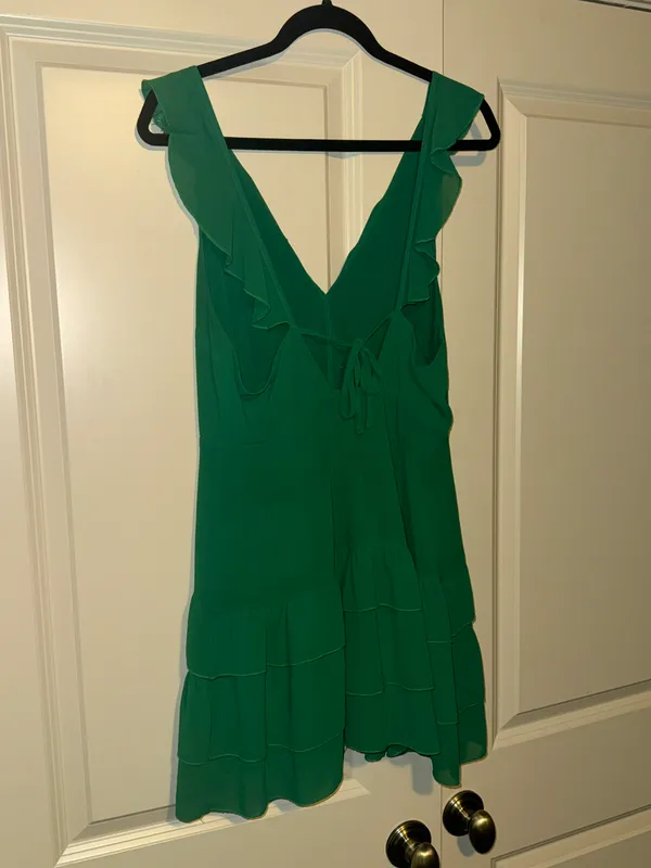 Tobi Green Dress - Image 4