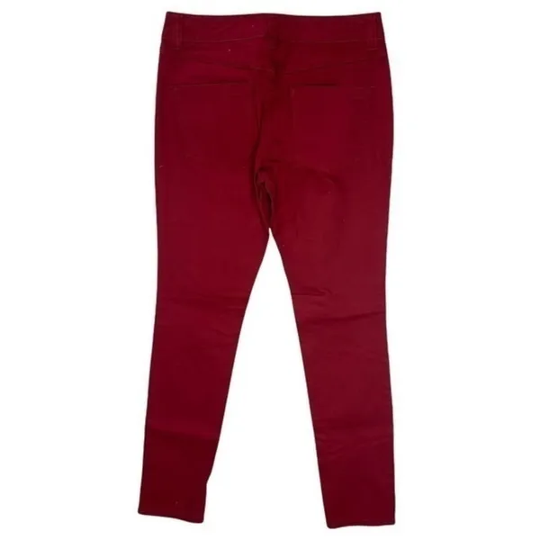 INC‎ Stretch Red Denim Skinny Leg Jean - Image 2