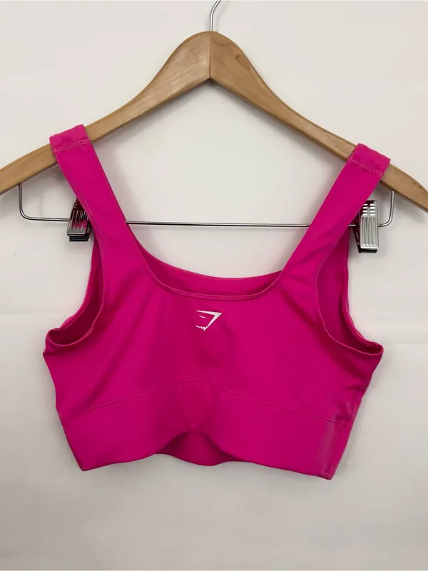 Gymshark Bright Fuchsia Sports Bea Seamless XS - Image 2