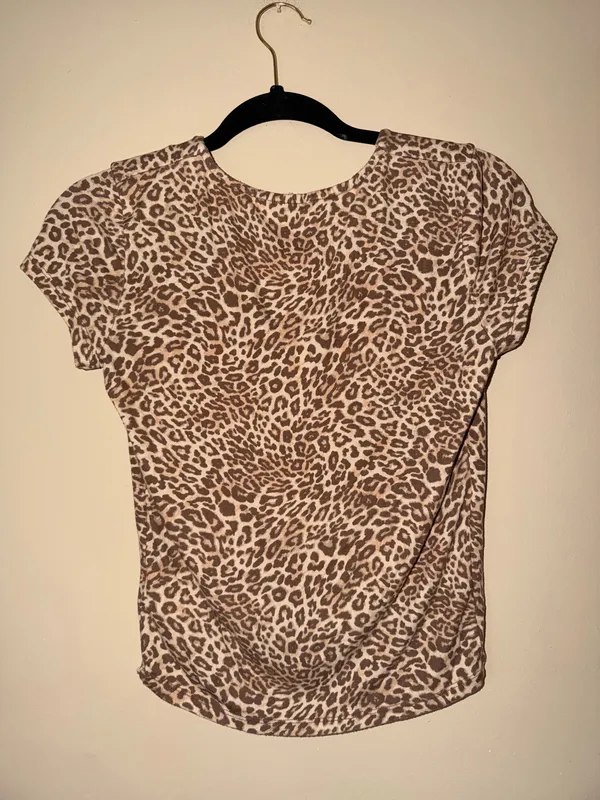 Cotton On Leopard Print Top - Image 2