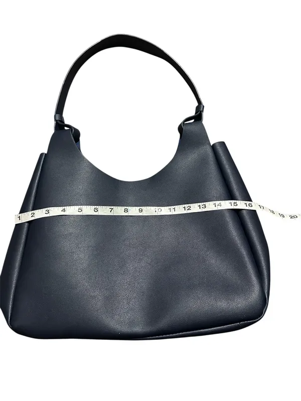Neiman Marcus Navy , Tote with Shoulder Strap - Image 8