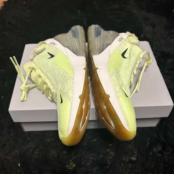 Nike air max 270 barely volt platform lace up shoes sneakers - Image 6