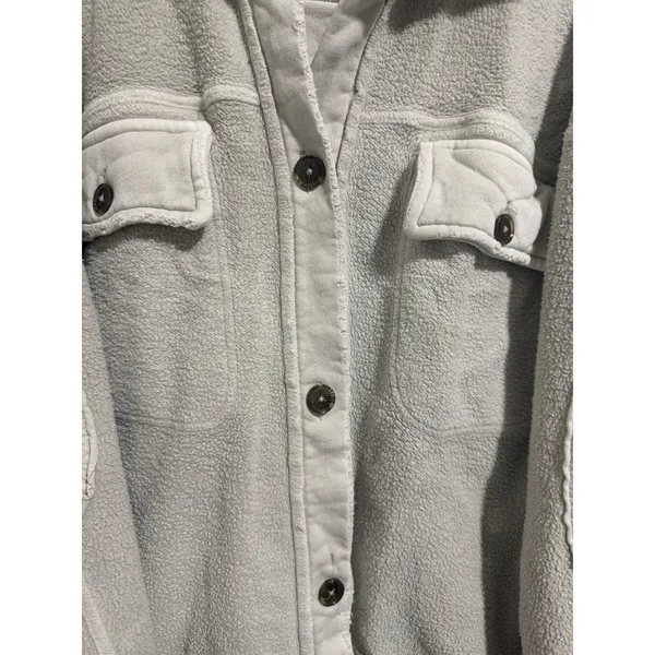 Free People Ruby Jacket Stone‎ Women's Size Medium - Image 9