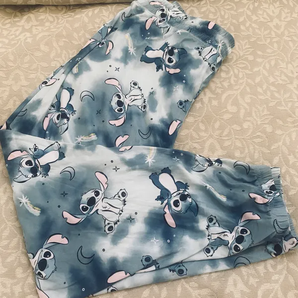 Disney Stitch Womens Cotton Pajama Pants, Sleepwear Bottoms, Stitch - Image 5