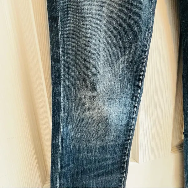7 For All Mankind Dark Blue Women's Jeans Size 28 Straight Classic Capsule Denim - Image 5