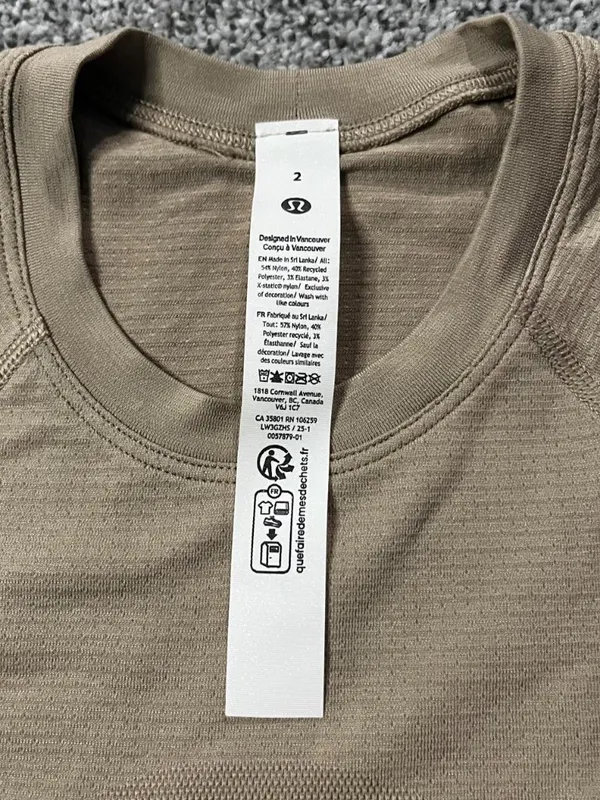 Tan Lululemon swiftly - Image 3
