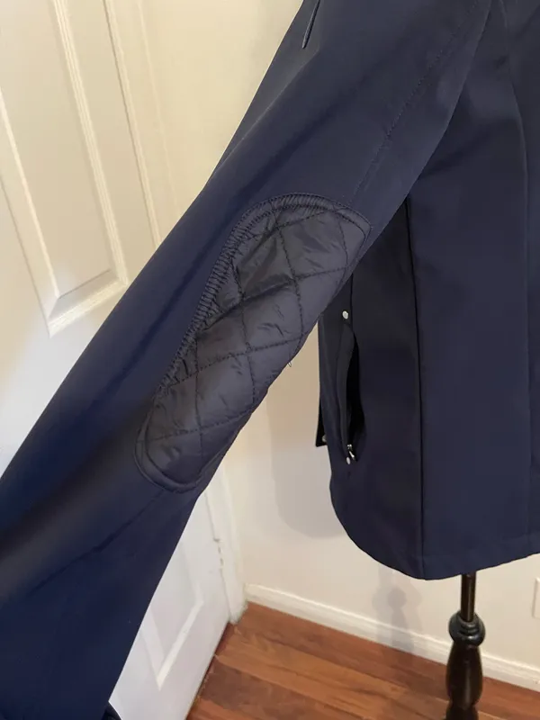 Ralph Lauren Navy Quilted Utility Jacket. Size M - Image 6