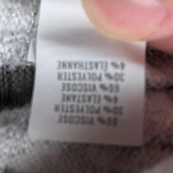 Aerie Marled Heather‎ Blue Gray Oversized Tunic Top Small Viscose Blend Soft - Image 7