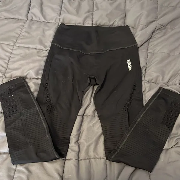 Gymshark energy seamless leggings S black - Image 4