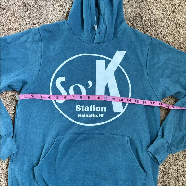 So'K Station Hoodie Blue - Image 5