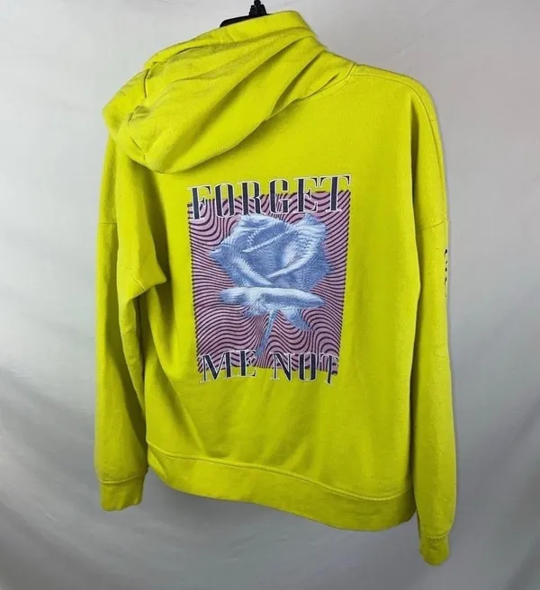 Rose hoodie Yellow - Image 2