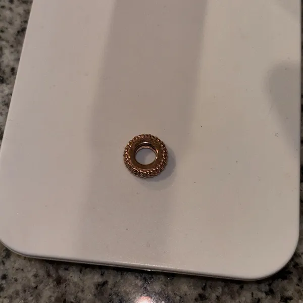 Pandora Clear‎ Sparkle rose gold plating Charm - Image 5