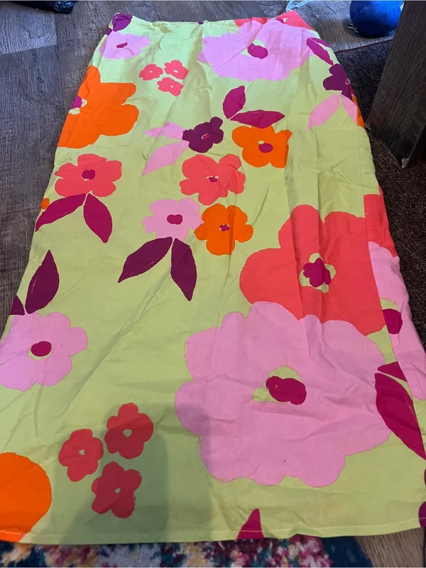 Sabo skirt floral print print midi skirt size 4 - Image 6